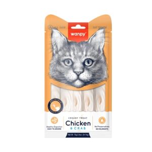 Wanpy Creamy Treat - Chicken & Crab