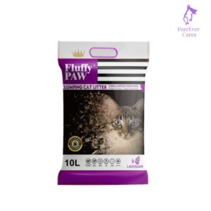 FLUFFY PAWS CAT LITTER 10L - Lavender