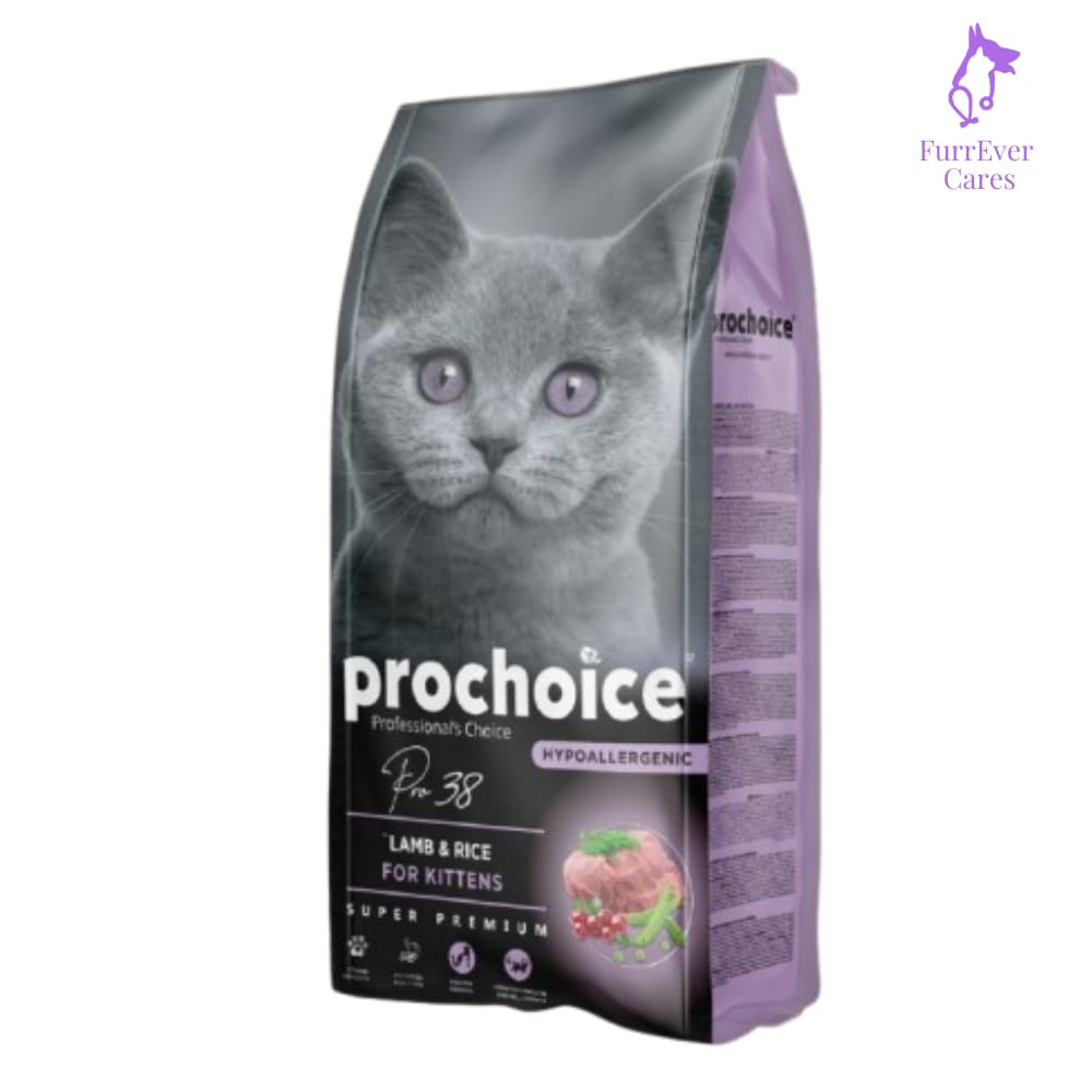 Prochoice Lamb & Rice Kitten Food 2KG – Imported from Turkey