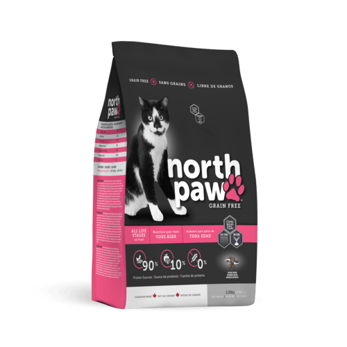 NORTH PAW GRAIN FREE ALL LIFE STAGES CAT FOOD 1kg
