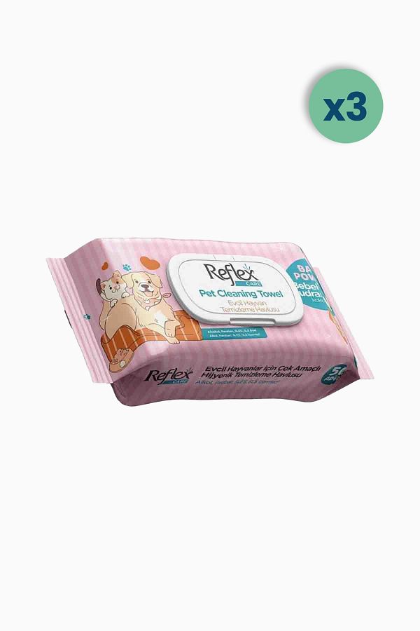 Reflex Care Multi-Purpose Hygienic Cleaning Towels for Pets - Image 2