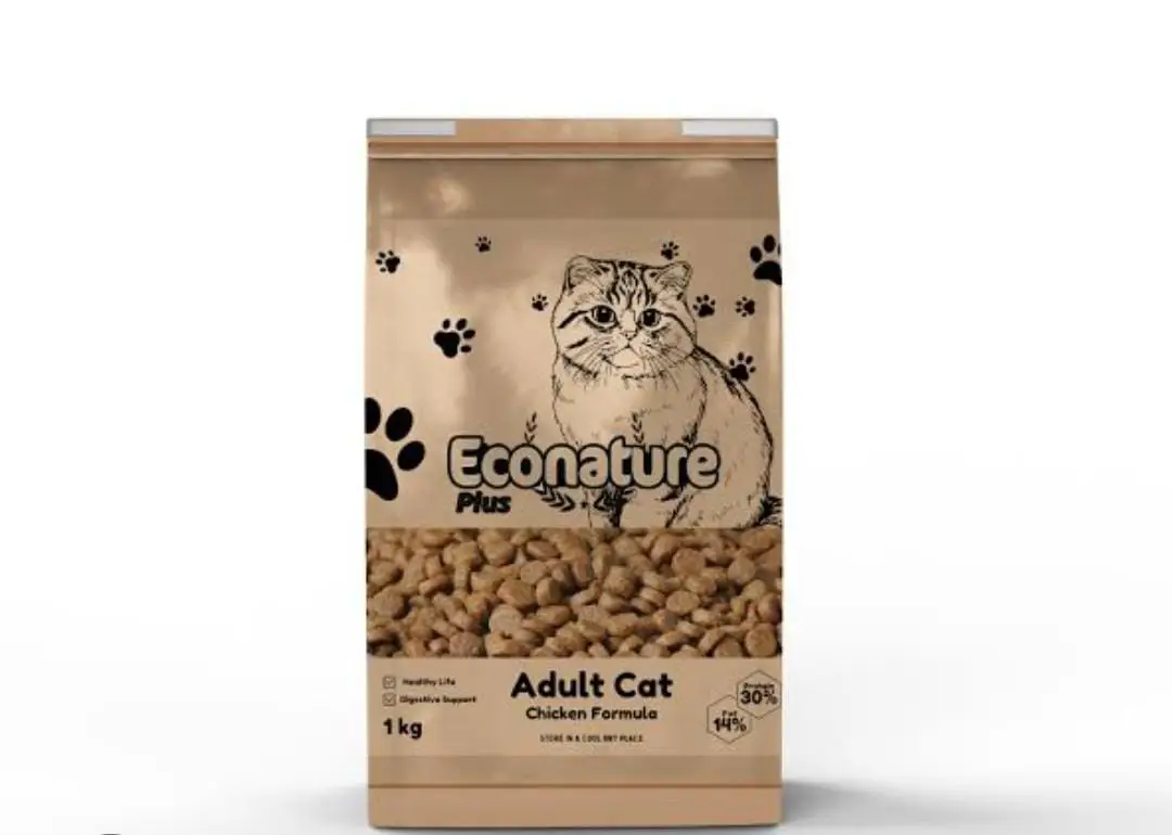 Econature Plus Chicken Cat Food 1kg Turkey Imported Econature Adult Cat Food Chicken Formula 1kg Pakistan