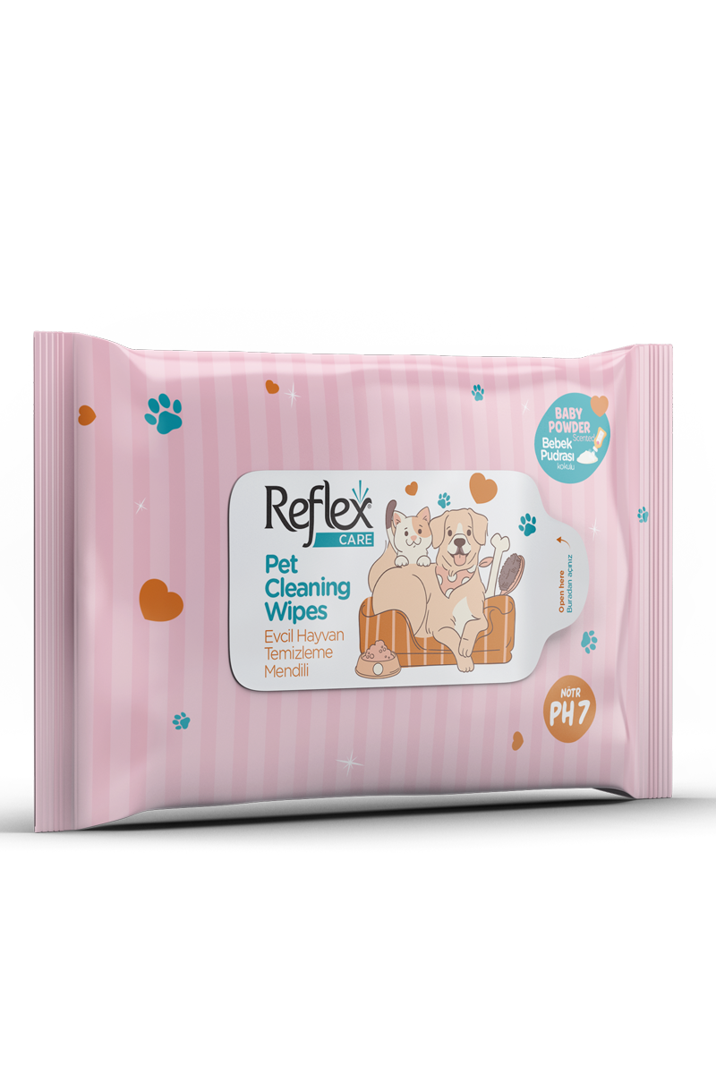 Reflex Care Multi-Purpose Hygienic Cleaning Towels for Pets