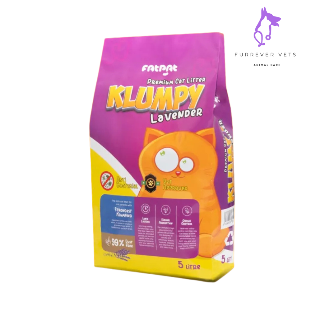 Klumpy Lavender Cat Litter 5L Bag
